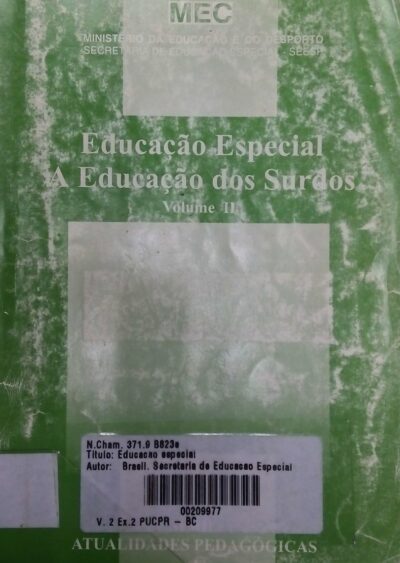 A educação dos surdos