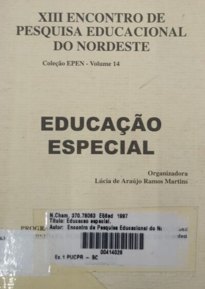 Anais do XIII Encontro de pesquisa educacional do nordeste