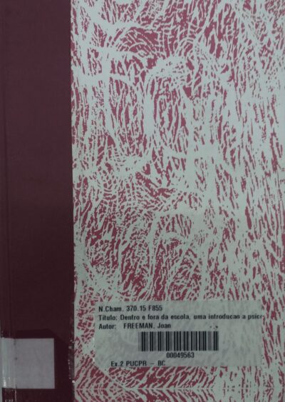 Dentro e fora da escola: uma introdução a psicologia aplicada em educação