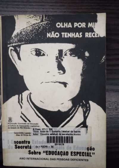 Anais do 1º Encontro estadual de secretários municipais de educação sobre educação especial