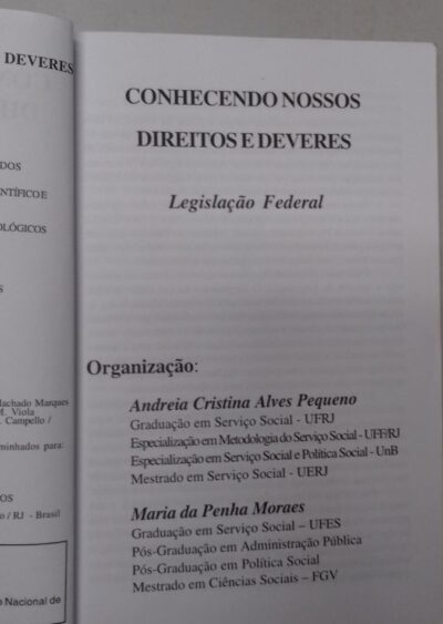 Conhecendo nossos direitos e deveres