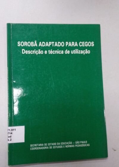 Sorobã adaptado para cegos: descrição e técnica de utilização