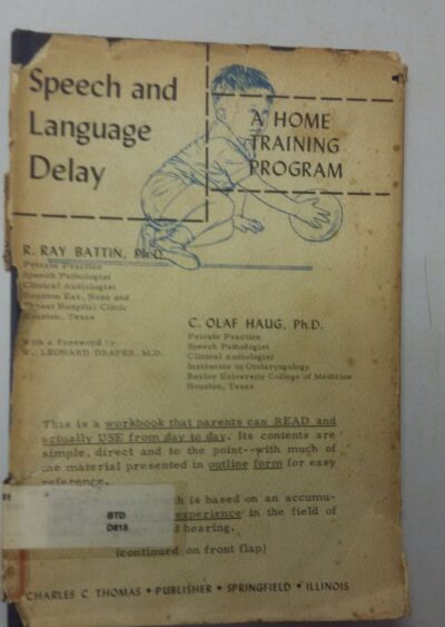 Speech and language delay: a home trouning program