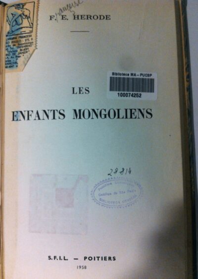 Les enfants mongoliens