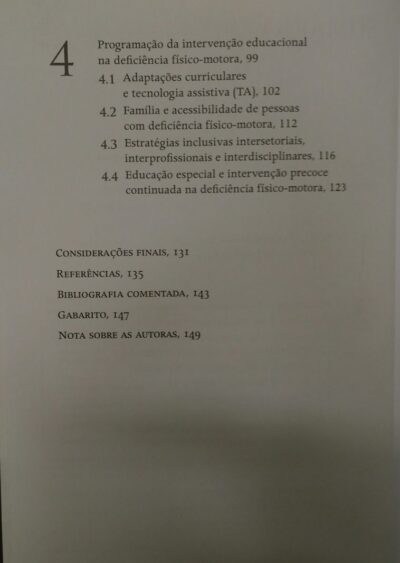 Deficiência físico-motora: interface entre educação especial e repertório funcional