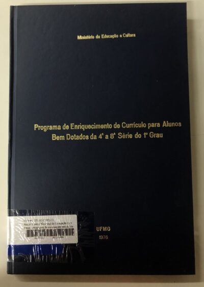 Programa de enriquecimento de currículo para alunos bem dotados da 4ª a 8ª série do 1º grau