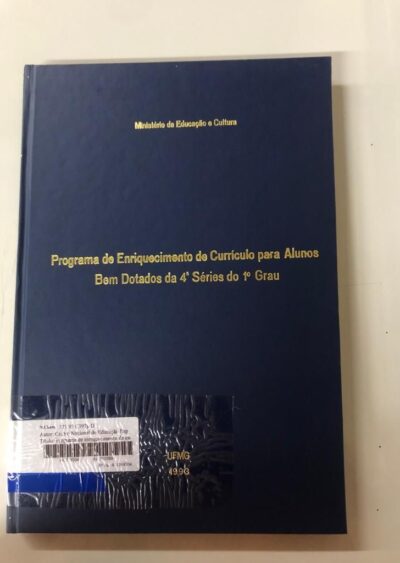Programa de enriquecimento de currículo para alunos bem dotados da 4ª série do 1º grau