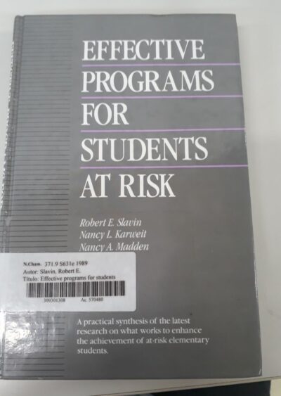Effective programs for students at risk