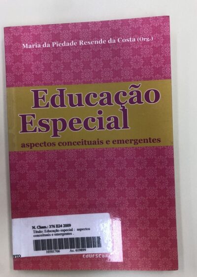 Educação especial: aspectos conceituais e emergentes