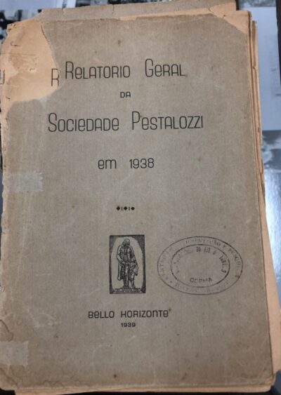 Relatório geral da Sociedade Pestalozzi em 1938