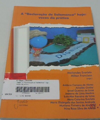 A declaração de salamanca hoje: "vozes da prática"