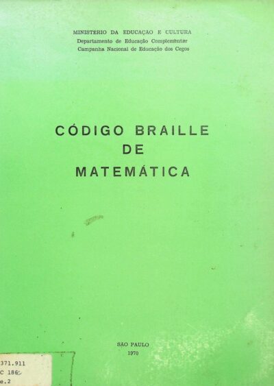 Codigo braille de matematica