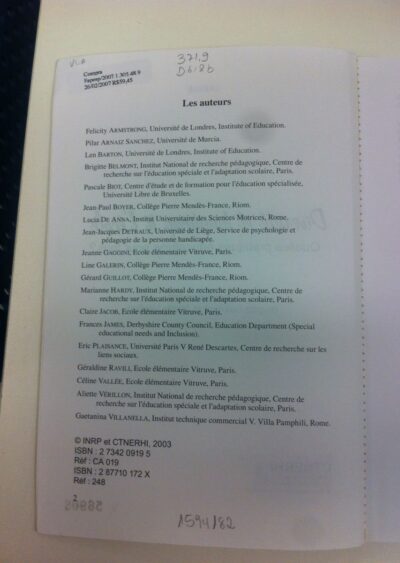 Diversité et handicap à l'école: quelles pratiques éducatives pour tous?