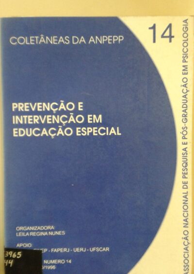 Prevenção e intervenção em educação especial