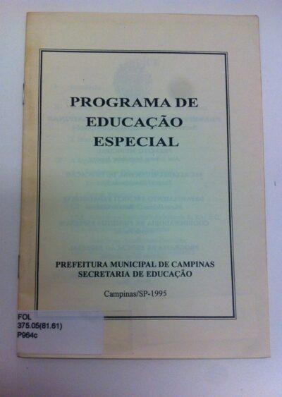 Programa de educação especial