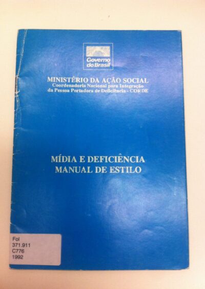 Mídia e deficiência: manual de estilo