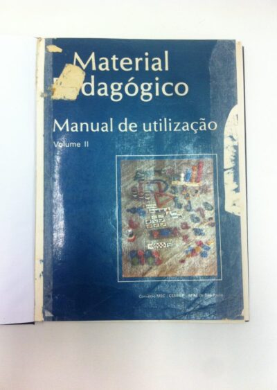 Material pedagógico: manual de utilização vol. II
