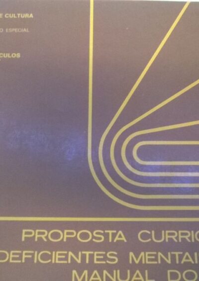 Proposta curricular para deficientes mentais educáveis: manual do professor