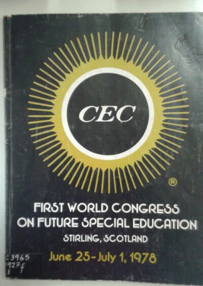 First World Congress on future special education