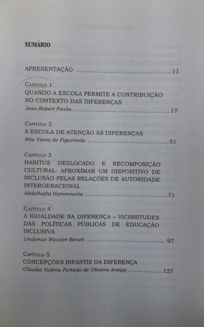 Novas luzes sobre a inclusão escolar