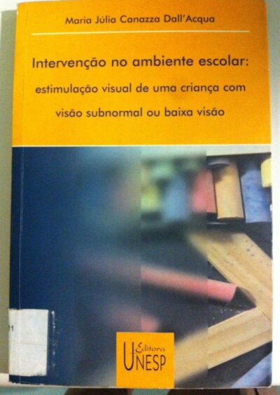 Intervenção no ambiente escolar: estimulação visual de uma criança com visão subnormal ou baixa visão