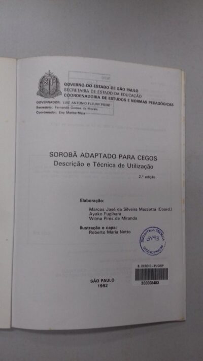 Sorobã adaptado para cegos: descrição e técnica de utilização - Imagem 2