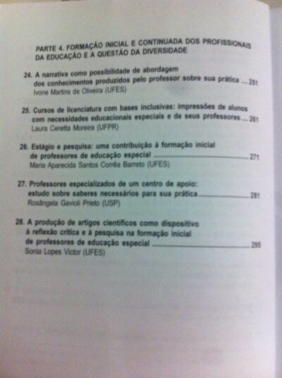 Inclusão, práticas pedagógicas e trajetórias de pesquisa - Imagem 7