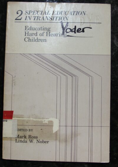 Educating hard of hearing children