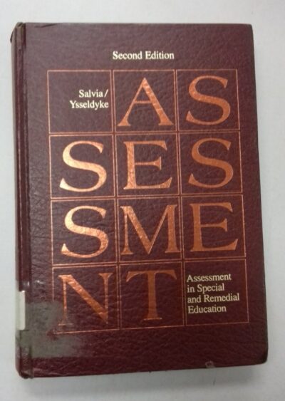 Assessment in special and remedial education