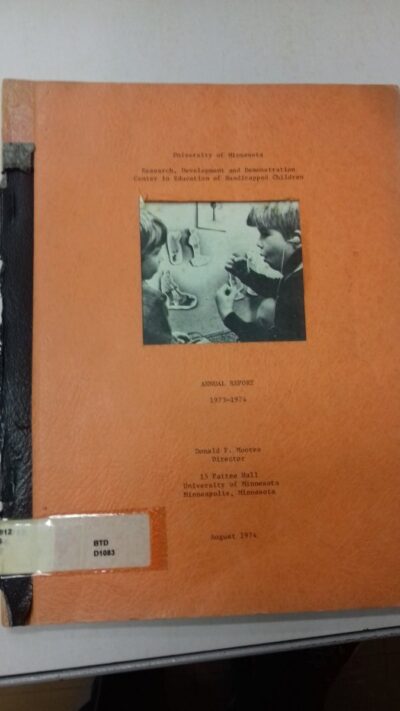 Annual report 1973 - 1974