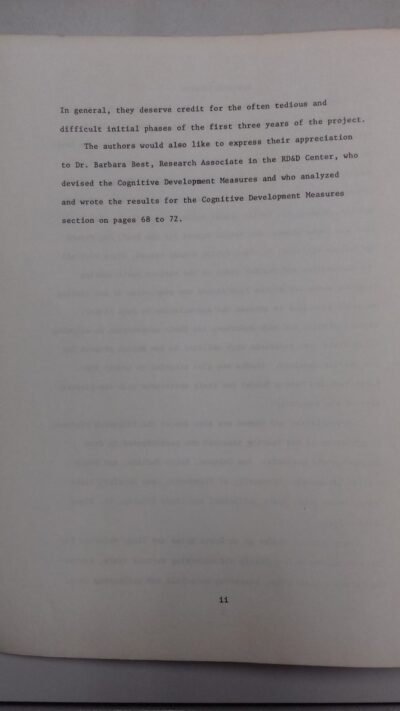 Evaluation of programs for hearing impaired children: report of 1972-73 - Imagem 6