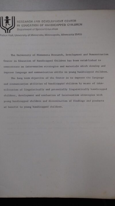 Evaluation of programs for hearing impaired children: report of 1971-72 - Imagem 4