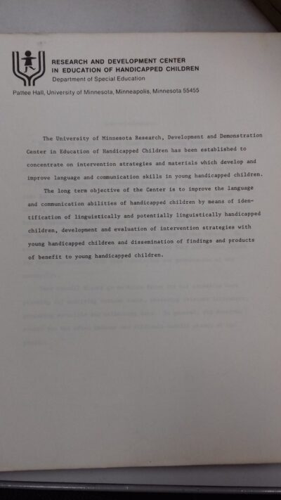 Evaluation of programs for hearing impaired children: report of 1970-71 - Imagem 4