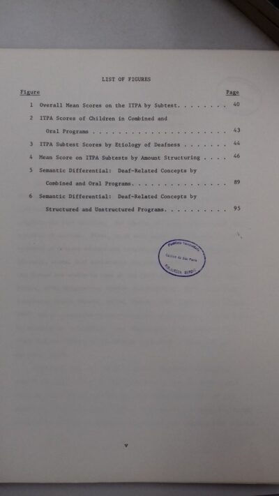 Evaluation of programs for hearing impaired children: report of 1970-71 - Imagem 9