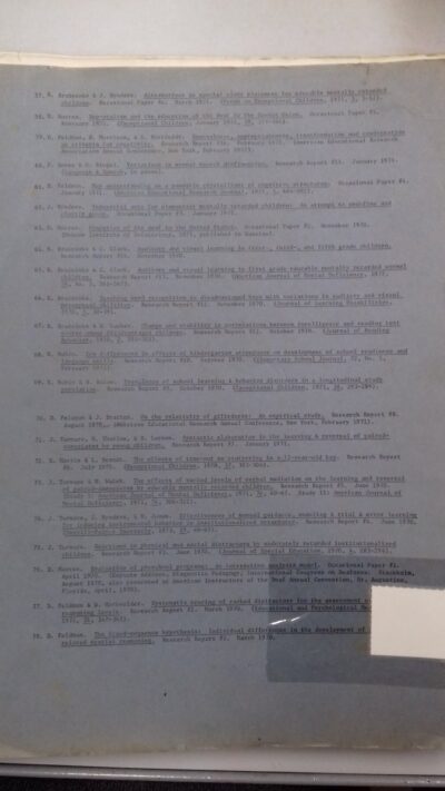 Evaluation of programs for hearing impaired children: report of 1970-71 - Imagem 10