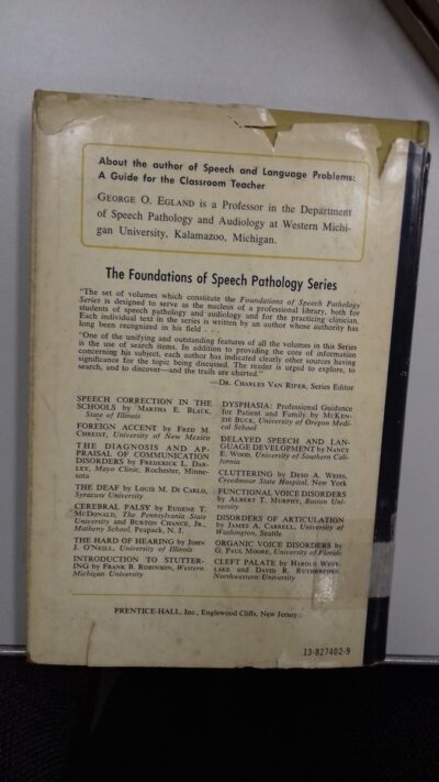 Speech and language problems: a guide for the classroom teacher - Imagem 10
