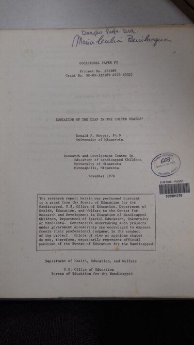 Education of the deaf in the united states - Imagem 3
