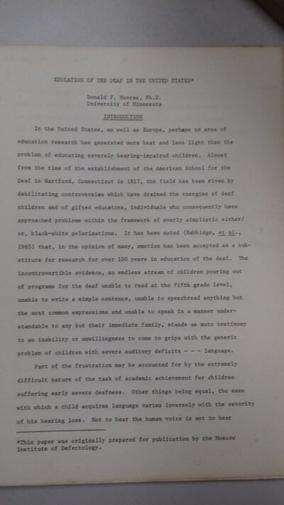 Education of the deaf in the united states - Imagem 5
