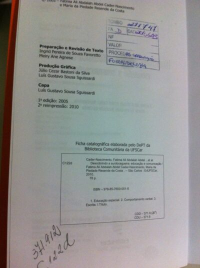Descobrindo a surdocegueira: educação e comunicação - Imagem 3