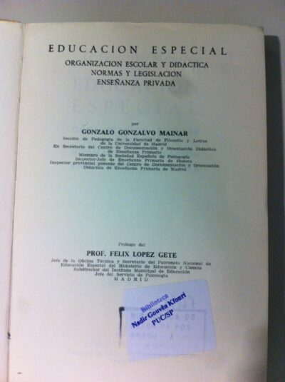 Educacion especial: organizacion escolar y didactica, normas y legislacion enseñanza privada - Imagem 2