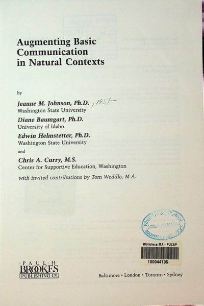 Augmenting basic communication in natural contexts - Imagem 2