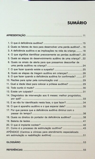 Estimulação auditiva: uma lição de vida (guia de orientação familiar) - Imagem 3