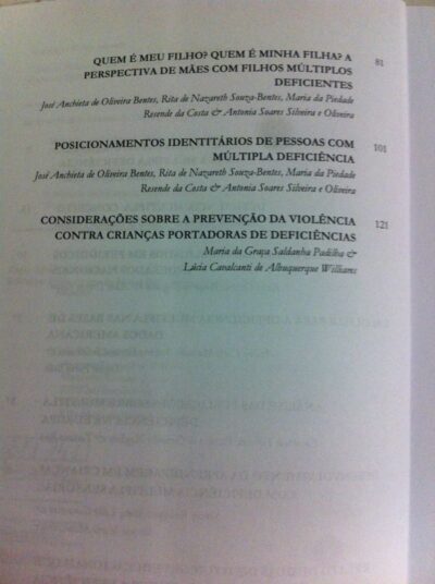Múltipla deficiência: pesquisa & intervenção - Imagem 5
