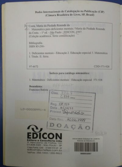 Matemática para deficientes mentais - Imagem 2