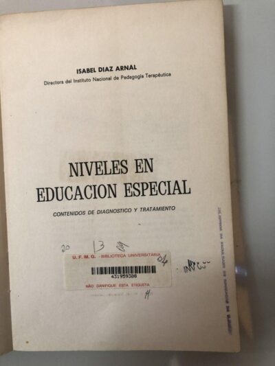 Niveles en educación especial: contenidos de diagnostico y tratamiento - Imagem 3