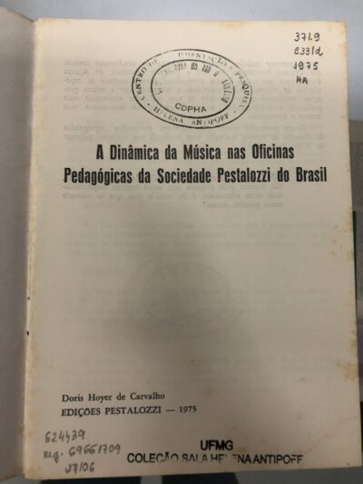 A dinâmica da música nas oficinas pedagógicas da Sociedade Pestalozzi do Brasil - Imagem 2