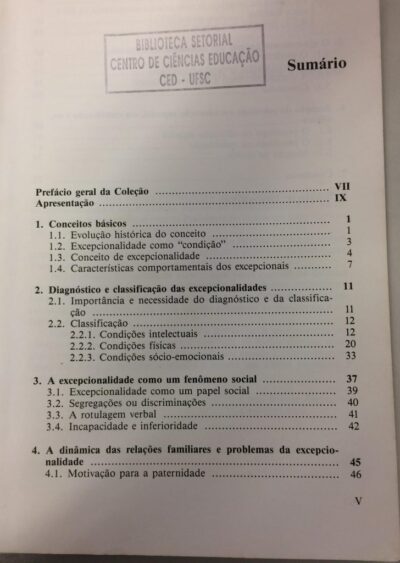 Psicologia do excepcional