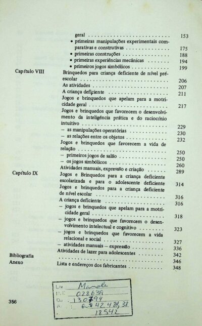 Aprender a brincar aprender a viver: jogos e brinquedos para a criança deficiente, opção pedagógica e terapêutica - Imagem 7