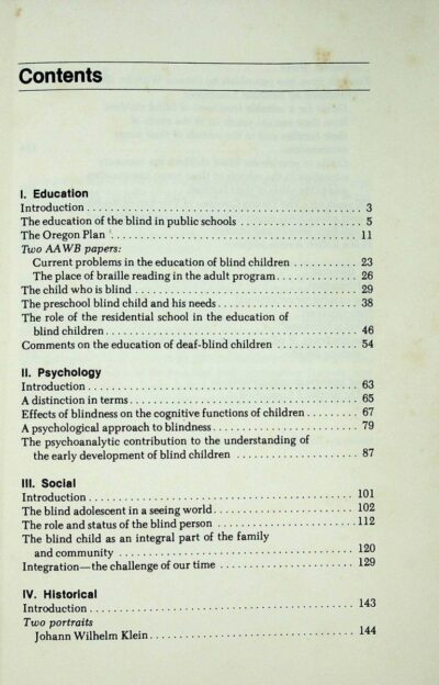 Berthold Lowenfeld on blindness and blind people: selected papers - Imagem 4