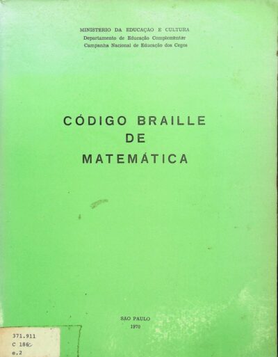 Codigo braille de matematica
